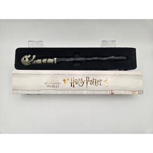 Harry Potter Death Eater Skull Wand Wizarding World Collectible EUC